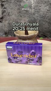 Dupa Kerucut India Aromaterapi Cones - Darshan Lavender