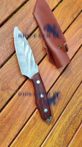 Pisau Camping Dapur Daging Serbaguna KNIFEZER Butcher Knife Forged 4CR13 with Holster