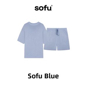 Round Neck Comfortable Sleepwear Set