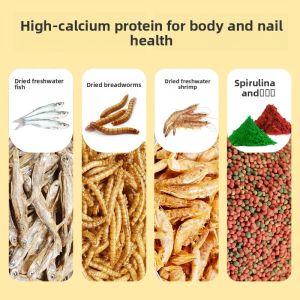 MONLEYTA | Universal Turtle Feed For Small Young Turtles开口料 Brazilian Turtle Grass Turtle Crocodile Turtle Dry Shrimp Food