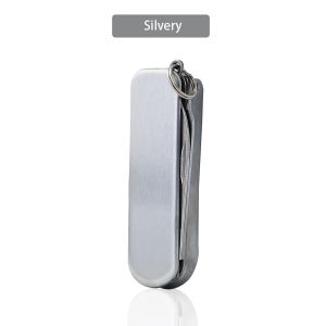 Ouriner Multi-purpose Nail Clippers 5-In-1 Nail Clippers Folding Stainless Steel Nail Clippers Keychain Multi-purpose Tools