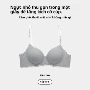 Nữ Tập Hợp Áo Ngực Không Vòng Thép Không Dây Hỗ Trợ Chống Chảy Xệ Bên Ngực Quần Lót Polyester Mềm Mại Xuân Hè Bộ Sưu Tập