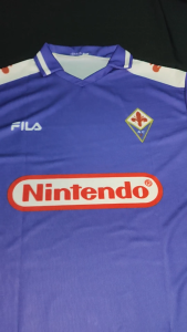 JERSEY BOLA VINTAGE RETRO FIORENTINA MUSIM 98 99