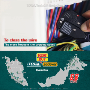 TOTAL Tools 4-in-1 Wire stripper (NCV) Voltage detection Cutting Crimping 自动剥线钳 - THT152429