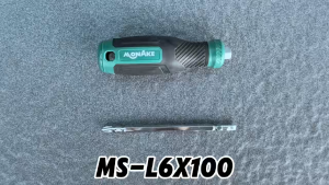 MONAKE Jerman 2in1 Minus/Obeng Magnet CRV 3 Inch/4 Inch/5 Inch Multifungsi Plus Screwdriver/Chrome Vanadium