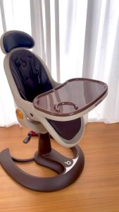 Ghế ăn dặm cao cấp cho bé hình phi thuyền Baobaohao 293 - 4 chế độ ngả - Nâng hạ độ cao