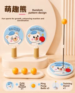 BABYSHOME | Childrens Table Tennis Trainer Toy