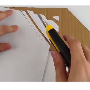 Dao rọc giấy đa năng hãng dao trổ cố định lưỡi dao siêu sắc cắt giấy rọc băng keo bìa -Lumbley