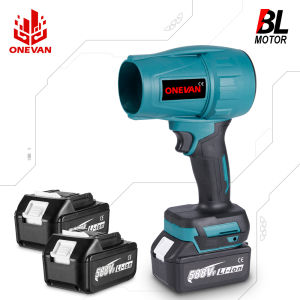 ONEVAN Brushless Electric Turbo Blowers Jet Fan 200M/S Violent Car Dryer Handheld Dust Blowing Tool for Makita 18V Battery