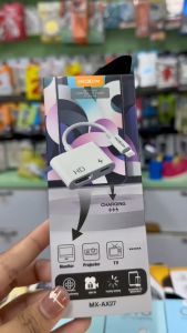 ORIGINAL MOXOM MX-AX27 LIGHTNING TO HDMI MULTIPORT ADAPTER & CHARGING