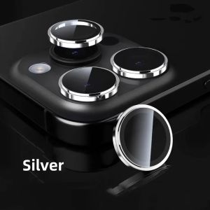 2-3pcs 3D Tempered Glass Metal Camera Lens Protector For IPhone 16 Pro Max 16Plus 13 14 15 Pro Max Protection Protective Film