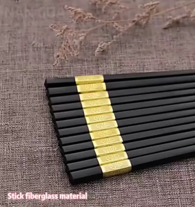 10pairs High-grade Chopsticks Non-slip High Temperature Kitchen Household Hotel Disinfection Chopsticks
