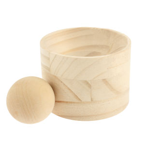 Wood Dumpling Maker Press Tool Wood Mold and Ball Manual Dough Skin Presser Hand Pie Rolling Tool Quick Dumpling Wrapper Maker