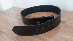 Pure Leather Security Guards Belt only Accessory Sizes 30. 32 34 36 38