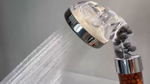[SG STOCK] Water-saving High Pressure Shower Head Bath Sprinkler Water Tap for Bathroom Showerhead Negative Ions Showerhead