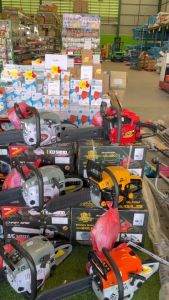 เลื่อยโซ่ยนต์ 5800 และ 6000 RAMPAG BlackBull กระทิงดำ ควายไทย และ ตรากระทิงBull เลื่อยยนต์บาร์ 11.5 นิ้ว เลื่อยยนต์ตัดไม้ เครื่องตัดไม้