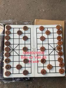 Bộ cờ tướng Vân đá ( bàn + quân )