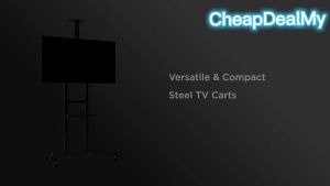 TV stand /Adjustable TV Trolley Mobile Cart TV Stand Brateck T1040T 37-70 inch /FS44-610TW 75" -98" school office hall shop mall
