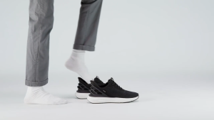 Kizik Athens 2 Black White Mens Sneakers