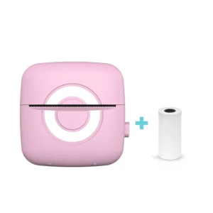 Fun Print C13 Portable Mini Printer Stickers Label Thermal Photo Labeller Printing Maker Self-adhesive Colors Transparent Papers
