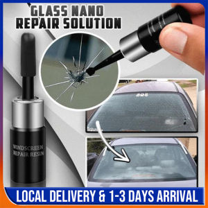 1pc/set Car Glass Nano Repair Fluid 10ML Car Glass Crack Repair Tools Kit Windshield repair kit Auto Glass Repair/Gam Cermin Kereta 汽车纳米修复液玻璃裂缝修复工具 Eye Glasses Repair Kit - Lazada