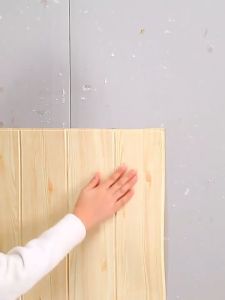 Wallfoam Foam Dinding Motif Kayu High Quality Wall Foam Kayu Foam Dinding 3D