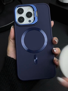 LUXURY MAGSAFE CASE Hybrid Steel • Full Camera Guard & FREE LENS RING For iPhone 11 12 13 14 15 16 PRO MAX