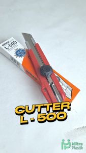 Cutter L500 Kenko: Alat Potong Kertas & Kardus Berkualitas