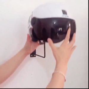 Helmet Hanger Wall Mount Display Rack Storage