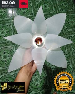 kelopak bunga bahan mika kuat awet dekorasi/ruangan murah cantik dan terlaris diameter 33 cm
