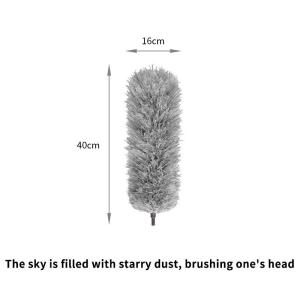 EELHOE | Extendable Microfiber Duster 280CM Long Pole Washable Flexible Head for Home Ceiling Window Frame Cleaning