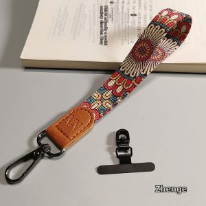 ZHENGEGE | Ethnic Style Wrist Strap Short Hand Rope