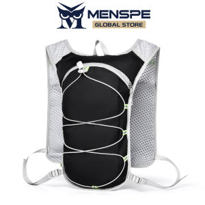 MENSPE กระเป๋าเป้สะพายหลังสำหรับขี่จักรยานเป้สะพายหลังปั่นจักรยานกลางแจ้งกระเป๋าเป้สะพายหลังสำหรับปีนเขากระเป๋าเป้กระเป๋าปั่นจักรยานน้ำหนักเบากันน้ำสำหรับปั่นจักรยานกลางแจ้งกระเป๋าใส่น้ำ2L