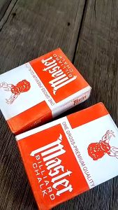 [12PCS SET] Kapur Billiard Profesional - Warna Biru Texture Halus Tidak Berdebu/Kapur Master