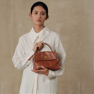 AVALEA | Handbag Messenger Shoulder Bag Leather Medium
