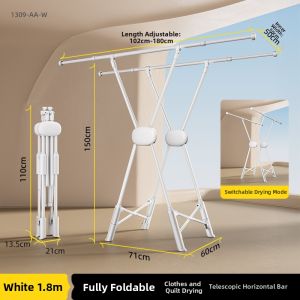 BIREN | Foldable Multifunctional Retractable Drying Rack