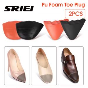SRIEI 1Pair Pu Foam Toe Plug Insert - Half Size PadFilled Insole For High Heels