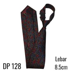 Dasi Instant Perekat Motif untuk Kantor Formal Magang