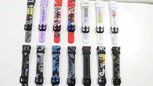 Strap Huawei Band 7 / Huawei Band 6 / Honor Band 6 Motif Tali Jam Army Camo