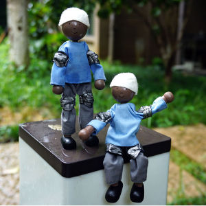 Joint Movable Skateboard Theme Model Figurine Props