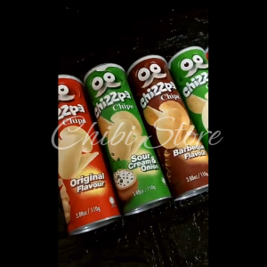 Chizzpa Potato Chips Kaleng - Snack Kentang - Chips Original Sour Cream Onion Hot Spicy Cheese Flavor 110g