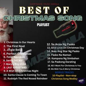 Best Of Christmas Song Downloaded on Usb Flash Drive With Otg Adapter