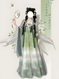 New Womens Tang Style Ancient Chinese Costume Set Chest Length Super Fairy Beautiful Han Elements Student High End Ensemble