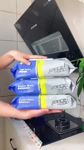 Premium Absorbent Kitchen Wipes 400pcs Multipurpose Dish Cleaning Towels with Scented Lemon