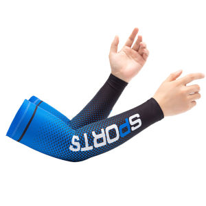 GTUBIKE Summer Fashion Sunscreen Ice Silk Sleeve UV Sun Protection Cooling Anti-Slip Arm Sleeves Men Women Outdoor Sport Cycling