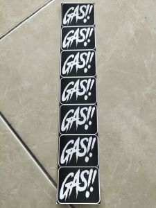 Stiker Gass | Stiker Pack | Stiker 1 Lembar | Stiker Pack Isi 7 Biji