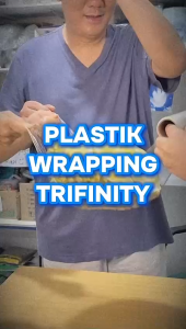 Wrapping Trifinity Cling Wrap Tebal 170gr Kuat Plastik Food Grade n Aluminium Foil MakananJSP