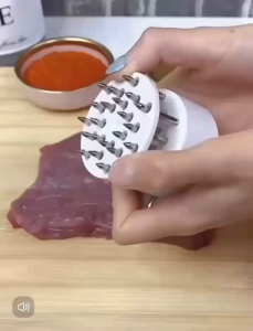 TV206 Kitchen Stainless steel loose meat tenderizer professional meat tenderizer kitchen tool