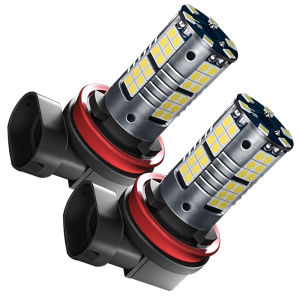 2Pcs Canbus White H8 H11 LED Fog Light Bulb Car DRL Lamp for Audi A3 8P 8V A4 B6 B8 B5 A6 C6 C5 80 B7 A5 100 A7 A8 Q5 Q7 TT S6