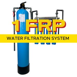 FRP Activated Carbon 10 x 5 with Digital Multimedia Head FREE 24 PCS Cutlery Set Ideal Set Up for Large Capacity User Backwash System / Used for Fast Food Filtration / Mall Filtration / Laundry Filtration / Residential Centralized Water Filtration System